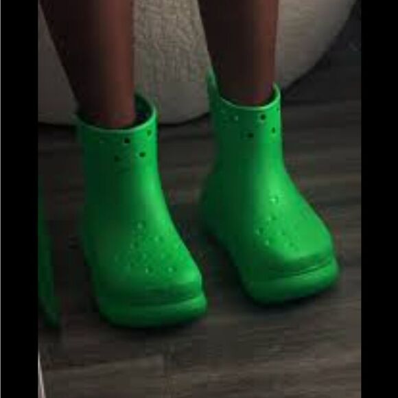 BRAND NEW ICONIC CROCS CRUSH COMFORT RAIN BOOT S2 - Picture 11 of 16